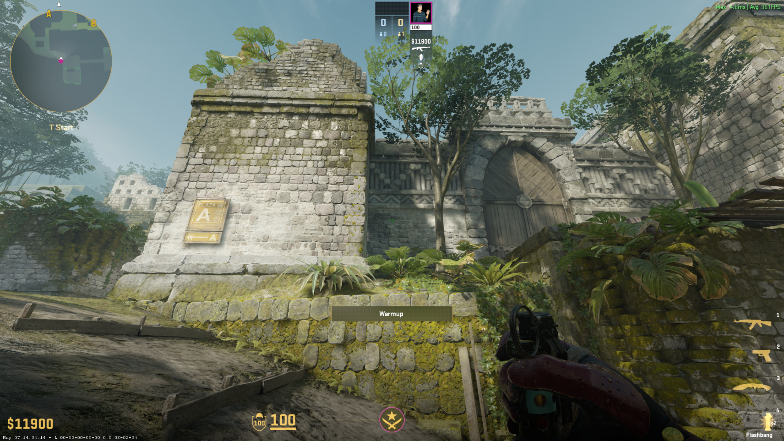 Flash aim